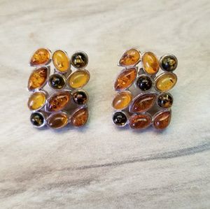 Amber Earrings